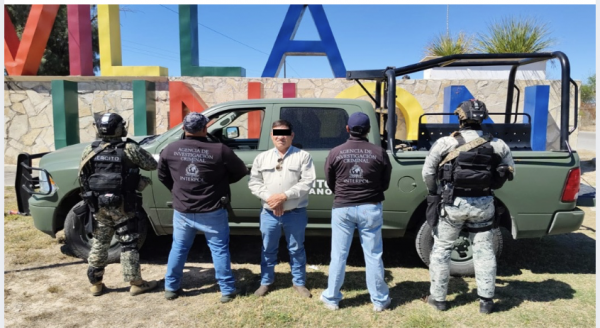 Hombre buscado por la DEA es detenido en Villa Union Coahuila.